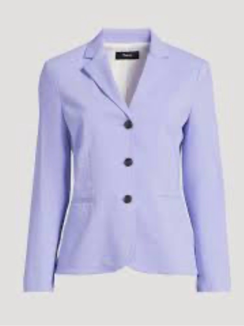 Theory Good Linen Shrunken Blazer